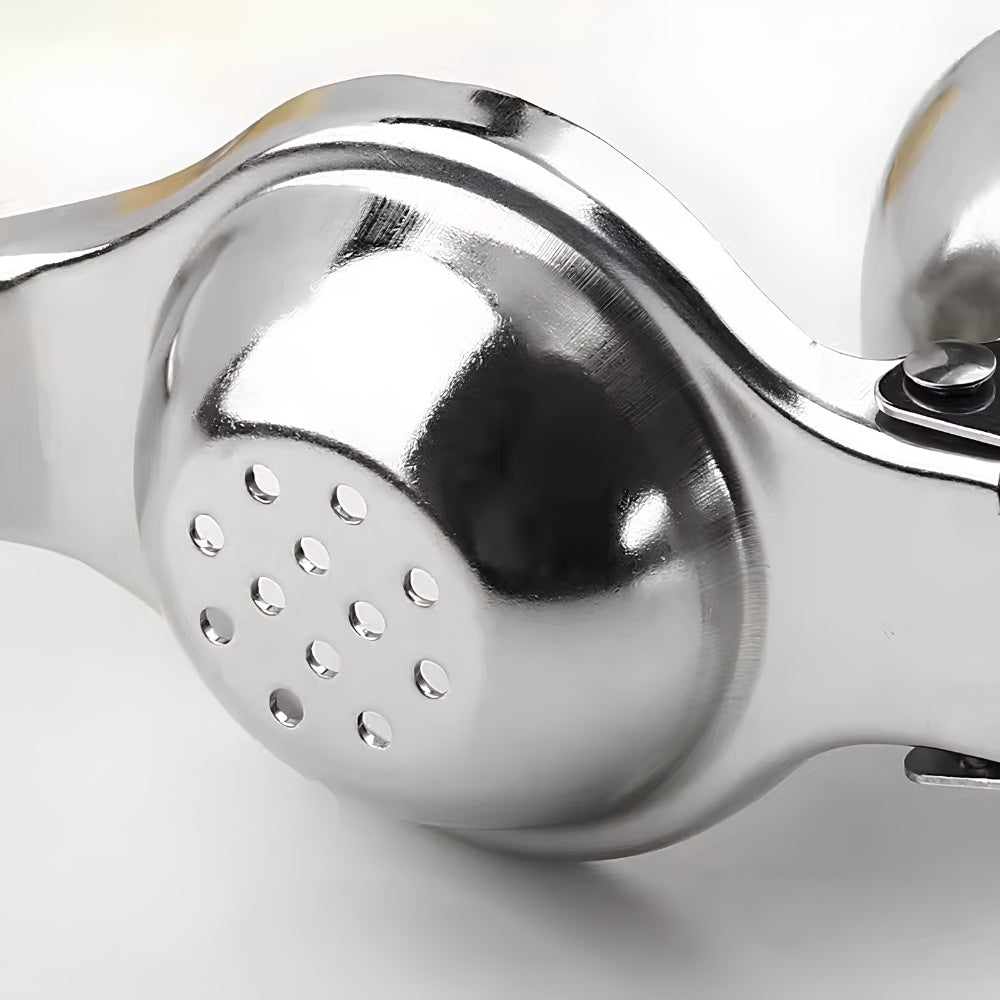 Lemon Squeezer | Manual Press & Stainless Steel | Straining Bowl