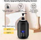 Massage Oil Warmer | Adjustable Temperature & 360° Fast Heating | Digital Display