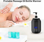 Massage Oil Warmer | Adjustable Temperature & 360° Fast Heating | Digital Display