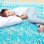 Mattress Topper | Cooling Egg Crate Memory Foam