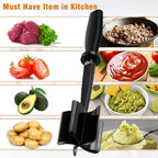 Meat Chopper | Heat-Resistant Nylon & Ergonomic Grip | 5-Blade