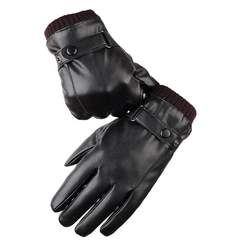 Men’s Gloves | Touchscreen & Windproof Synthetic Leather