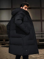Men's Long Winter Jacket | Waterproof & Breathable Insulated Lining