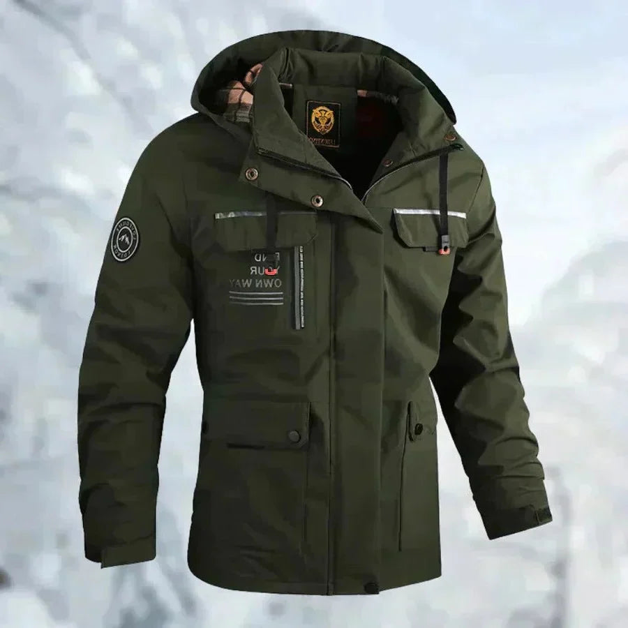 Men's Outdoor Jacket | Windproof & Waterproof | Breathable
