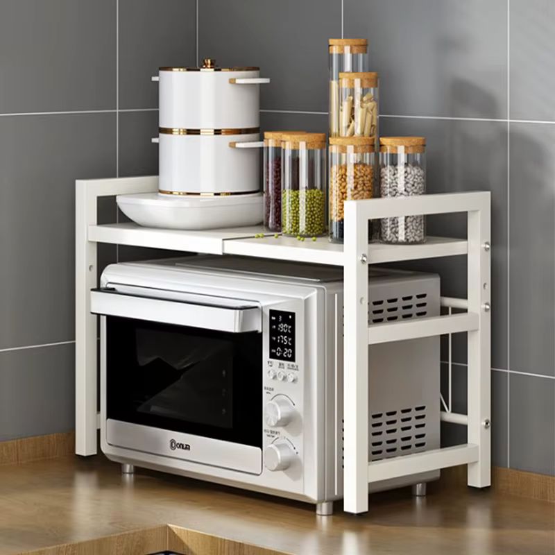 Storage Shelf | Metal Frame & Raised Edges