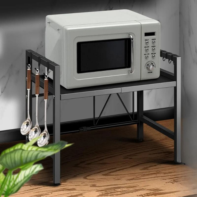 Storage Shelf | Metal Frame & Raised Edges