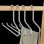 Wardrobe Hangers | Slim Non-Slip Metal | Set of 5