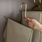 Wardrobe Hangers | Slim Non-Slip Metal | Set of 5