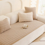 Sofa Cover | Plush Microfiber & Non-Slip Backing