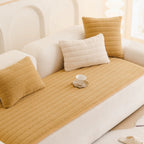 Sofa Cover | Plush Microfiber & Non-Slip Backing