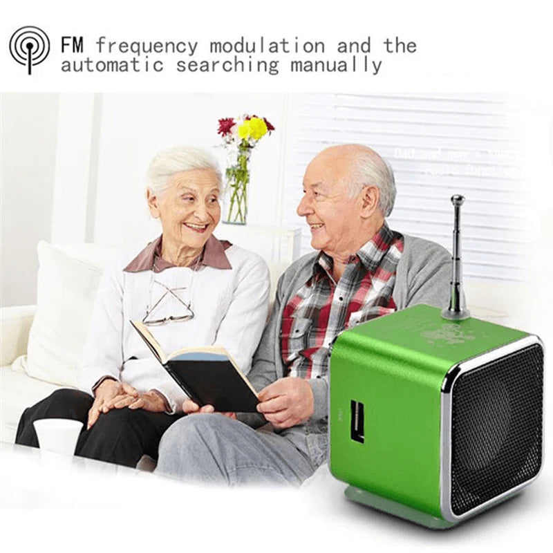 Mini Bluetooth Speaker | Aluminum Shell & FM Radio