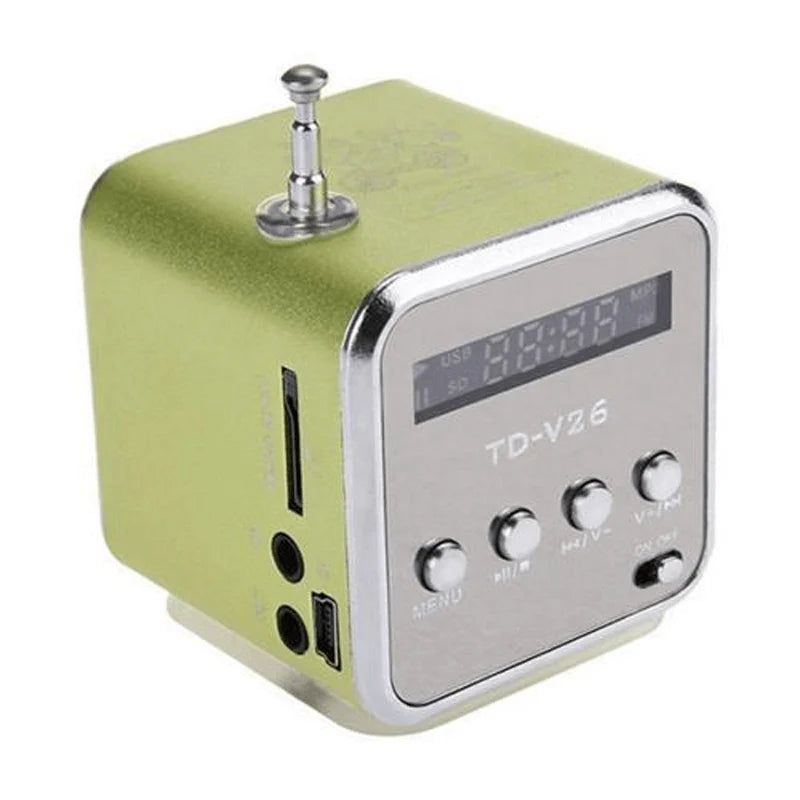 Mini Bluetooth Speaker | Aluminum Shell & FM Radio