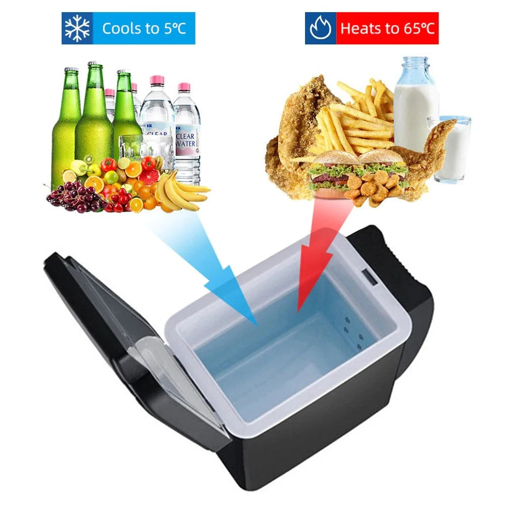 Mini Car Fridge | Portable Cooling & Warming | 6L