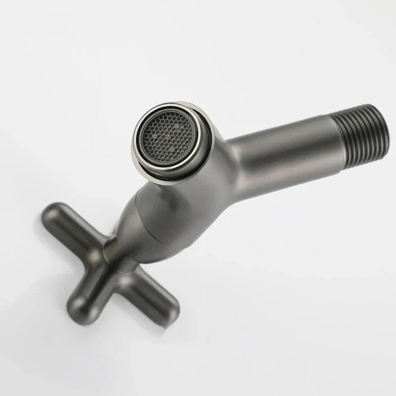 Mini Faucet | Curved Compact Spout & Copper Body | Single-Lever Handle