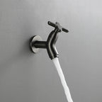 Mini Faucet | Curved Compact Spout & Copper Body | Single-Lever Handle