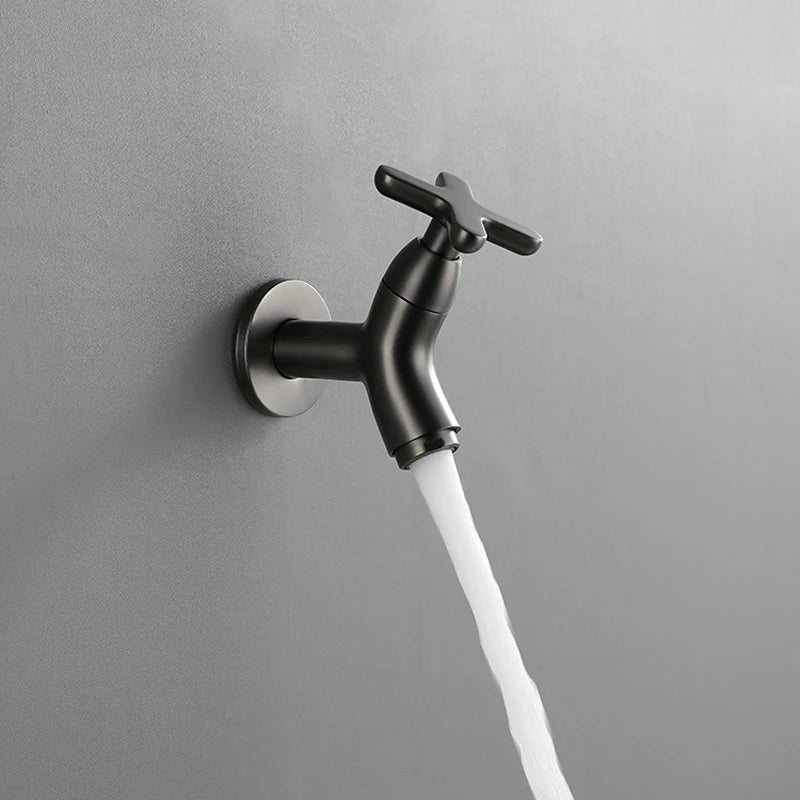 Mini Faucet | Curved Compact Spout & Copper Body | Single-Lever Handle
