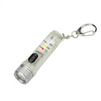 Mini LED Keychain Flashlight | USB-C Rechargeable & IP65 Waterproof