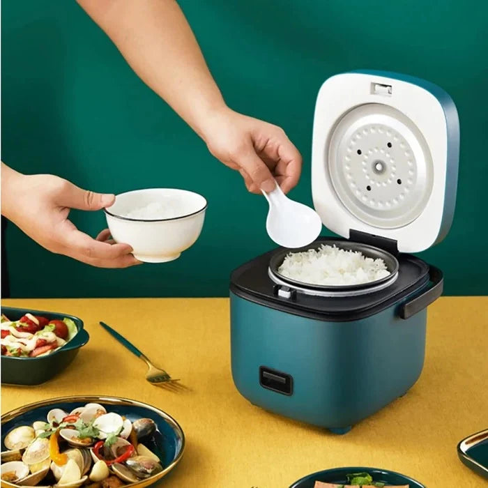 Mini Rice Cooker | Non-Stick & Keep-Warm | Steamer Tray