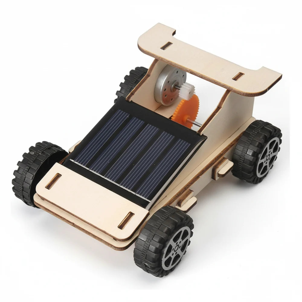 Model Car Kit | STEM Learning & Natural Wood | Ages 6+
