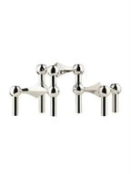 Candle Holder | Sculptural Modular Design | Coated Steel