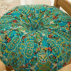 Meditation Cushion | Moroccan Woven Design | Cotton & Microfiber Blend