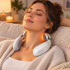 Neck & Shoulder Massager | Vibration & Heat | Portable