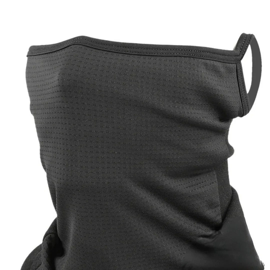 Neck Warmer Set | Breathable Nylon & Integrated Ear Hooks | 2-Pack
