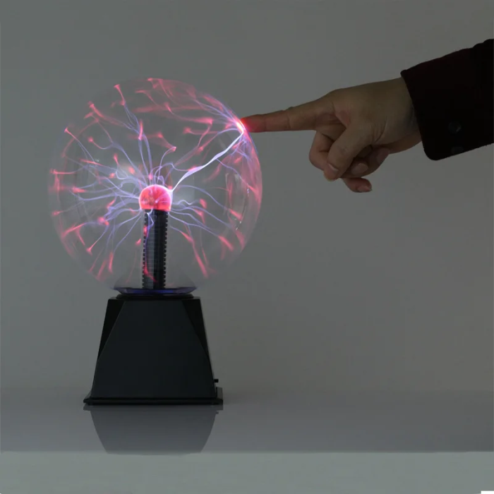 Night Lamp | Plasma Globe & Glass Dome | USB Powered