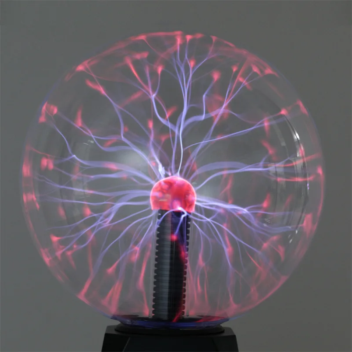 Night Lamp | Plasma Globe & Glass Dome | USB Powered