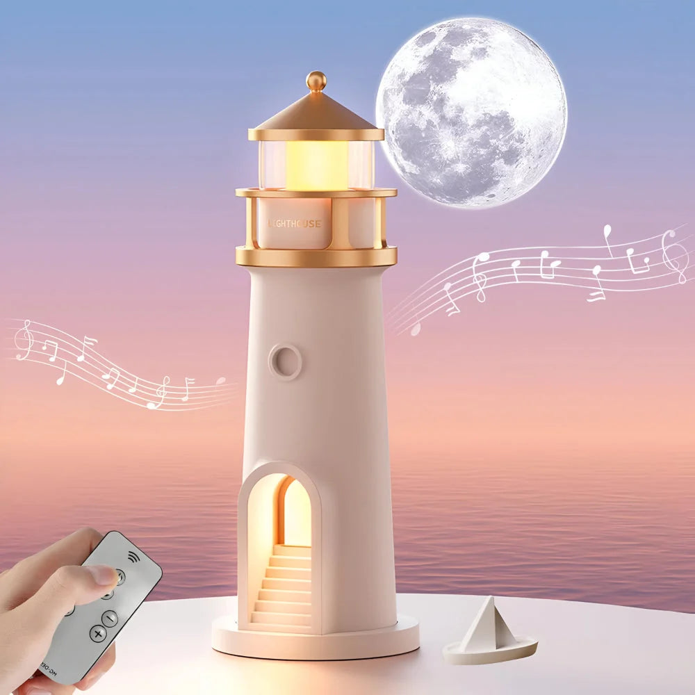 Night Light Projection Lamp | Remote, Bluetooth & Motion Sensor | Up To 16 Hours