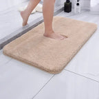 Bath Rug | Microfiber Shag & Non-Slip Rubber Backing