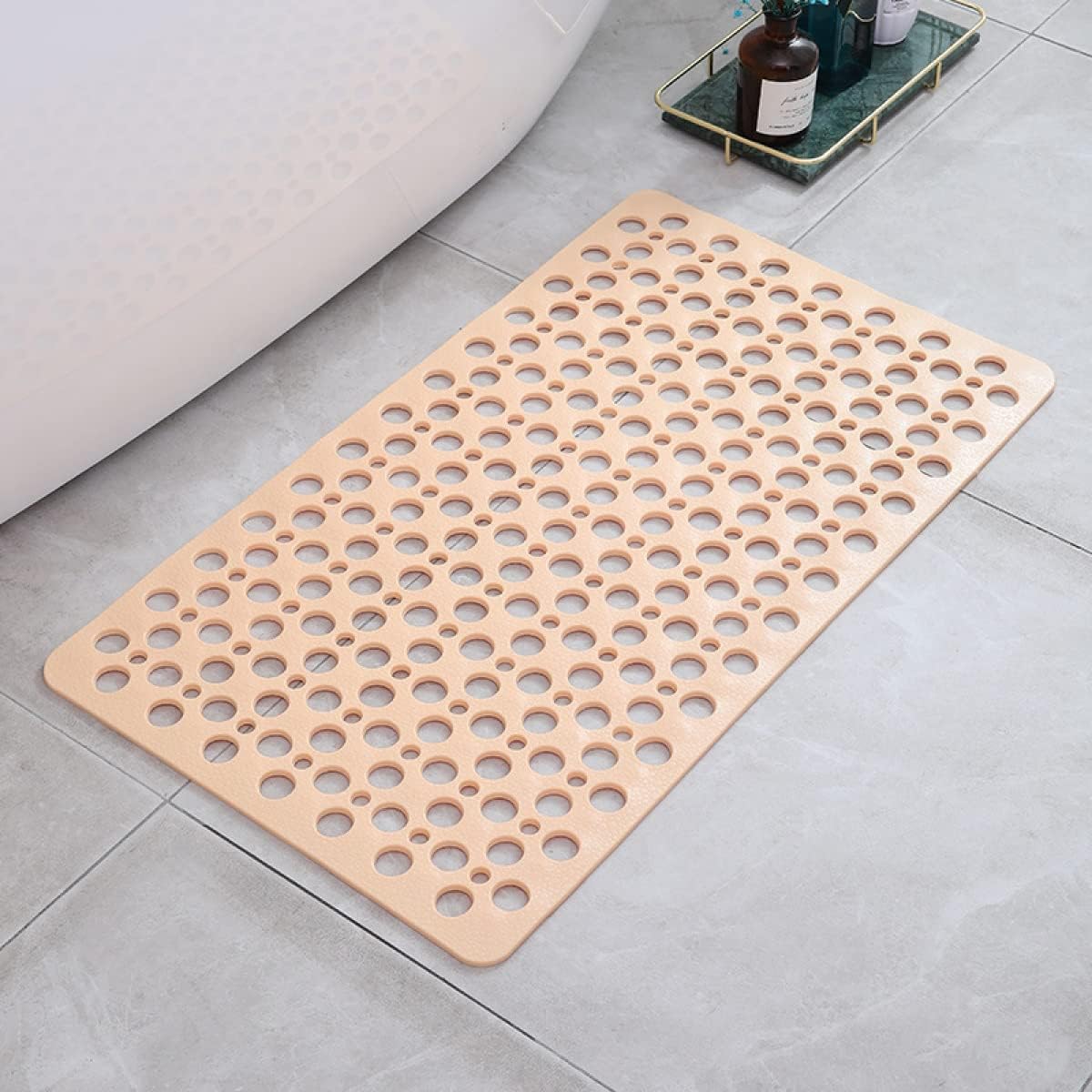 Shower Mat | Non-Slip Suction Cups & Drainage Holes