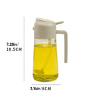 Oil Dispenser | Dual-Function Glass Spray & Pour