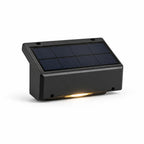 Outdoor Wall Light | Solar-Powered Automatic Dusk Sensor & Weatherproof