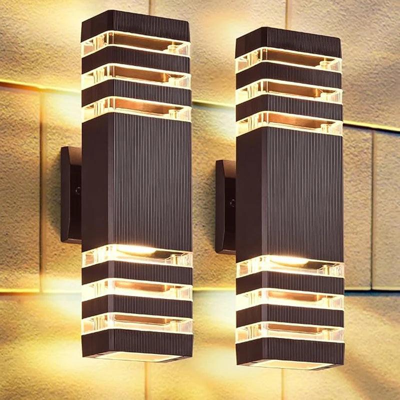 Outdoor Wall Light | Up-And-Down Design, E27 Socket & IP65