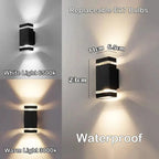 Outdoor Wall Light | Up-And-Down Design, E27 Socket & IP65