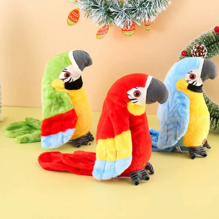 Parrot Plush Toy | Talking, Counting & Music