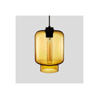 Pendant Light | Art Deco Glass & Metal | LED-Compatible