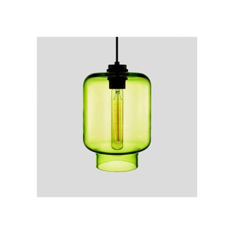 Pendant Light | Art Deco Glass & Metal | LED-Compatible