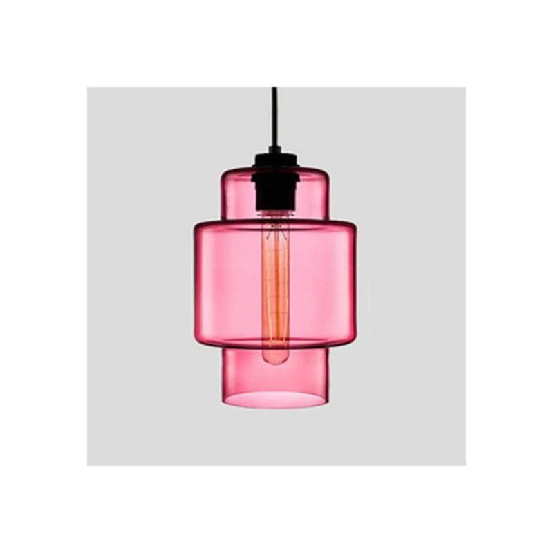 Pendant Light | Art Deco Glass & Metal | LED-Compatible