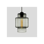 Pendant Light | Art Deco Glass & Metal | LED-Compatible