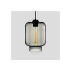 Pendant Light | Art Deco Glass & Metal | LED-Compatible