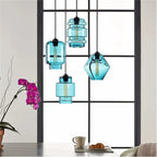 Pendant Light | Art Deco Glass & Metal | LED-Compatible