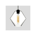 Pendant Light | Art Deco Glass & Metal | LED-Compatible