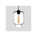 Pendant Light | Art Deco Glass & Metal | LED-Compatible
