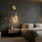 Pendant Light | Crystal & Polished Copper | Includes GU10 Bulb