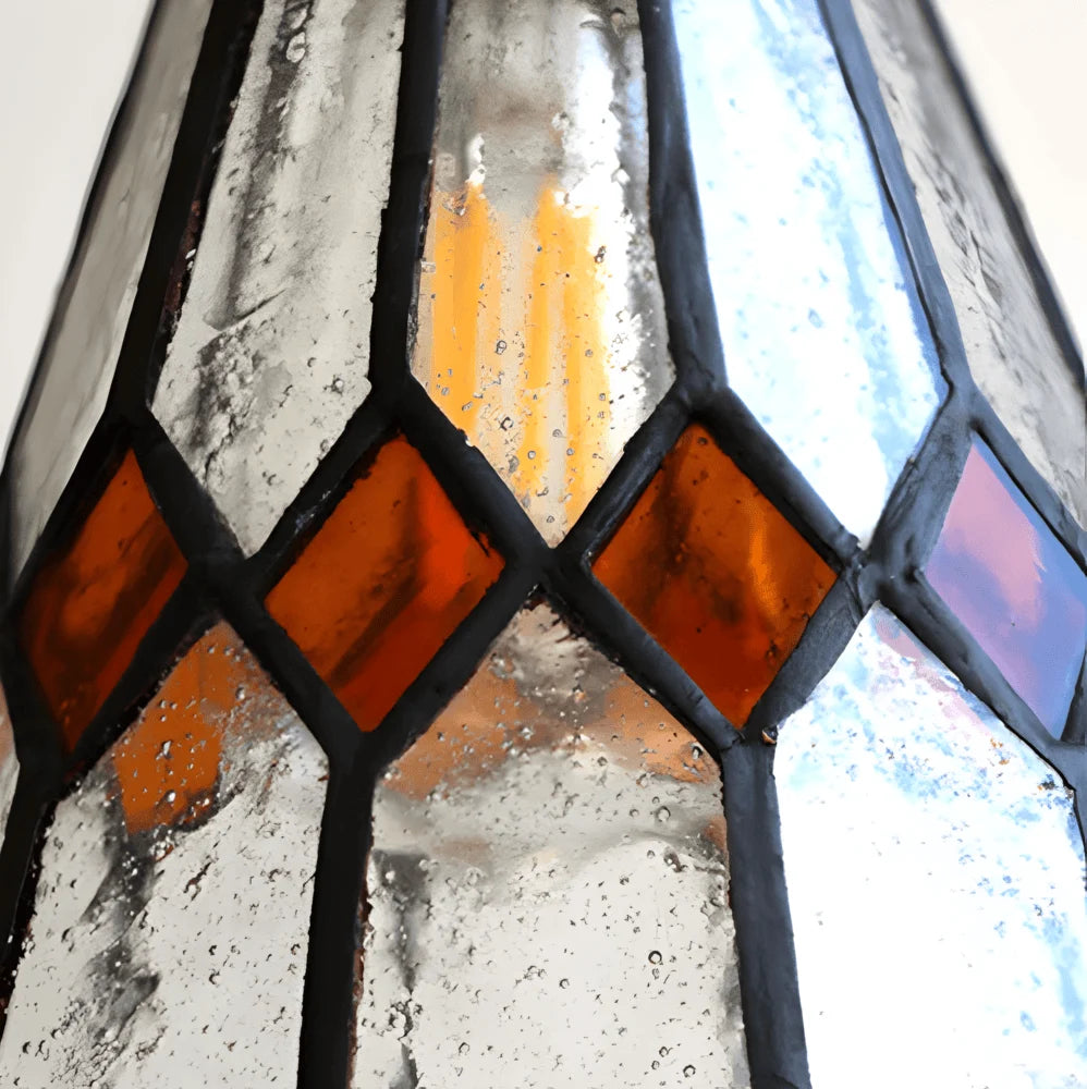 Pendant Light | Geometric Copper Glass | 120 cm Adjustable Chain