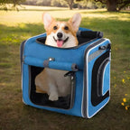 Pet Bike Basket | Expandable & Breathable Mesh | Quick-Release Mount