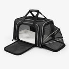 Pet Carrier | Expandable & Breathable Mesh | Small & Medium