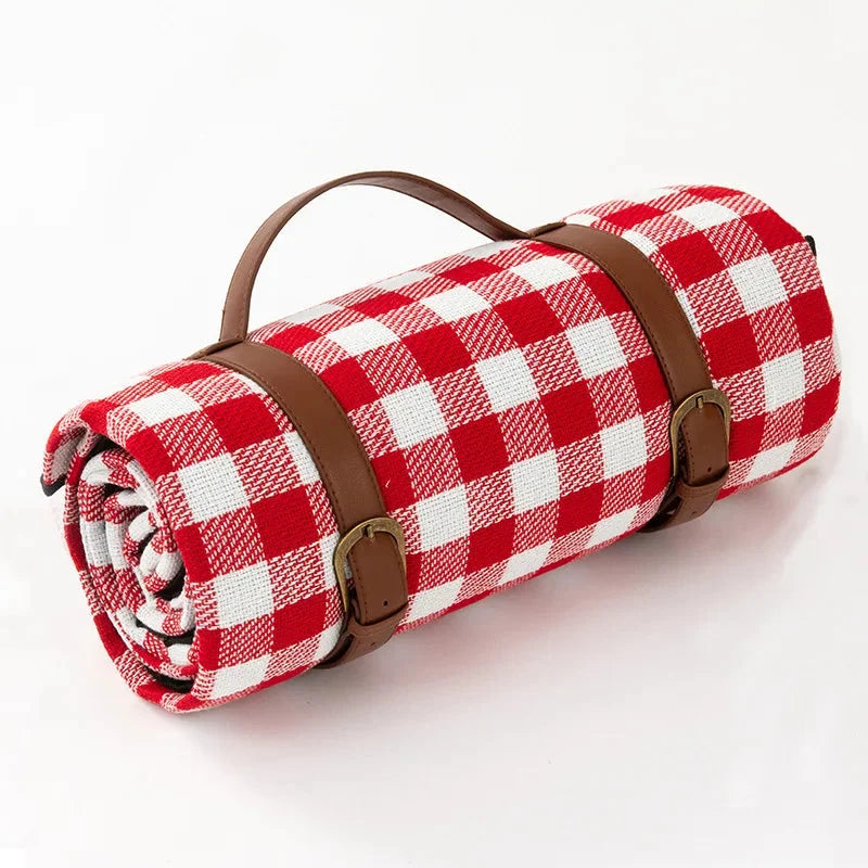 Picnic Blanket | Waterproof PEVA & Foam Padding | Foldable with Carry Strap